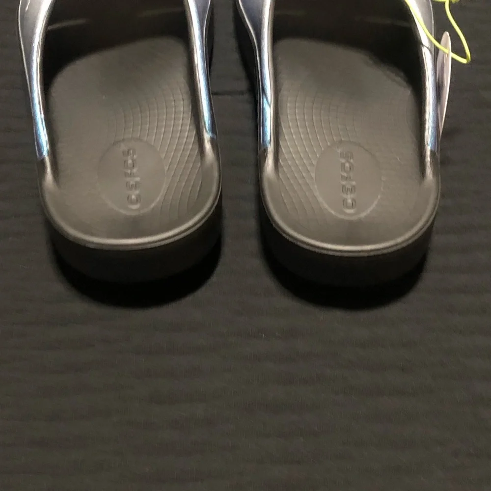 Oofos Unisex OOahh Sport Recovery Slide Sandals Sizes Men's M6/Women's W8 Gray